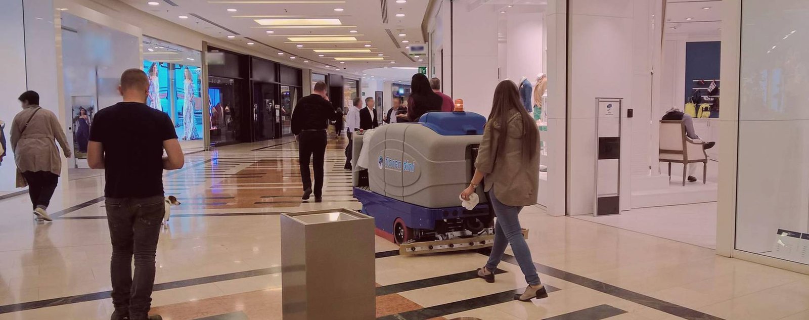Ideal Industrial Scrubbing Machine — Walk-Behind or Ride-On