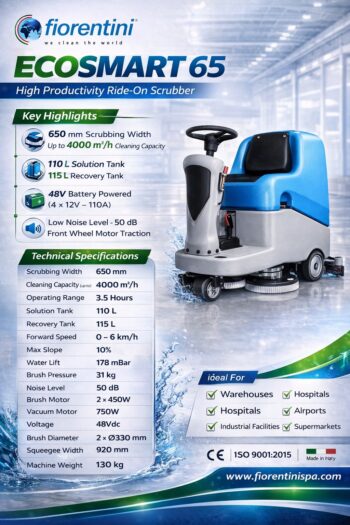Rider Scrubber Machine ECOSMART