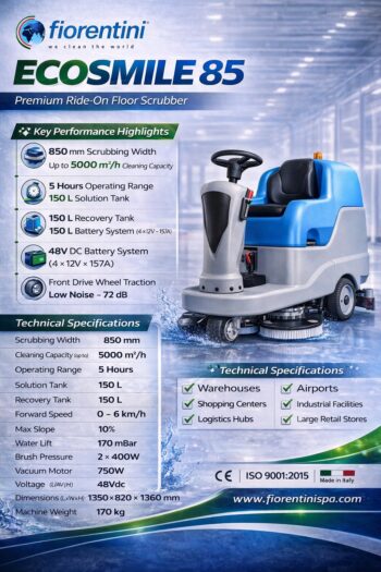Floor Scrubber Machine ECOSMILE
