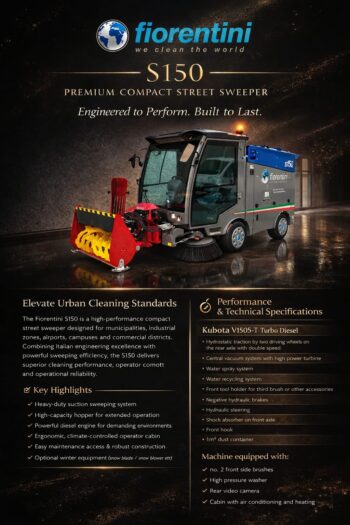 Road Sweeping Machine S 150