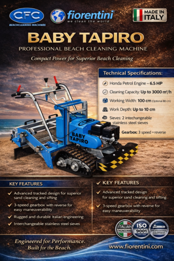 Beach Cleaning Machine - Baby Tapiro