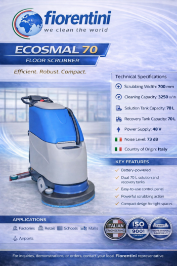 Floor Scrubbing Equipment Machine ECOSMALL