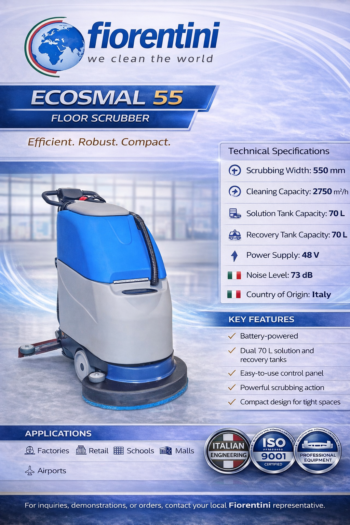 Floor Scrubbing Equipment Machine ECOSMALL