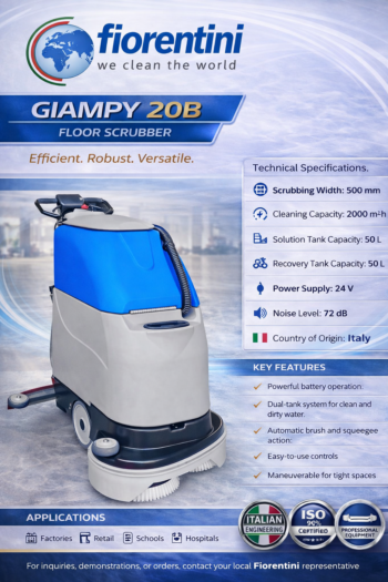 Cleaning Scrubber Machine Giampy