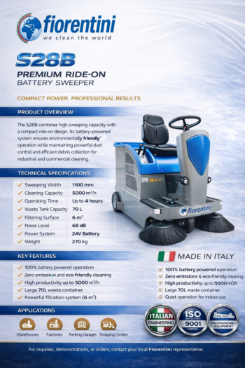 Floor Sweeper Machine S28