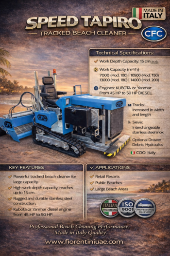 Beach Cleaning Machine - Speed Tapiro