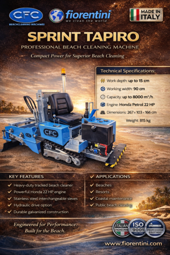 Beach Cleaning Machine - Sprint Tapiro