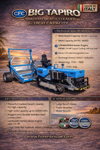 Beach Cleaning Machine - Big Tapiro